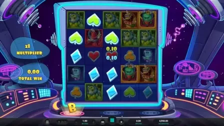 Space Attacks Dream Drop slot screenshot 3
