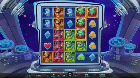 Space Attacks Dream Drop slot screenshot 1