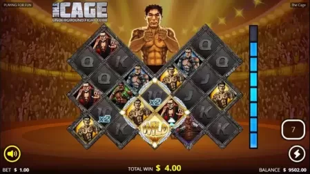 The Cage slot screenshot 4