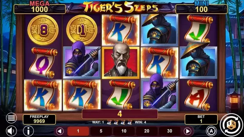 Tiger's Steps Hold And Win slot screenshot 3