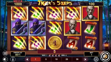 Tiger's Steps Hold And Win slot screenshot 4