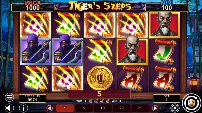 Tiger's Steps Hold And Win slot screenshot 4