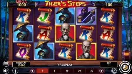 Tiger's Steps Hold And Win slot screenshot 1