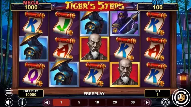Tiger's Steps Hold And Win slot screenshot 1