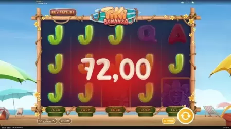 Tiki Bonanza slot screenshot 2