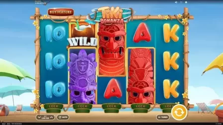 Tiki Bonanza slot screenshot 1