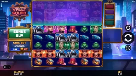 Vault Squad slot screenshot 1