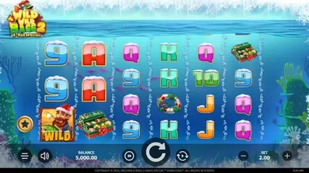 Wild Wild Bass 2 Xmas Special slot screenshot 1