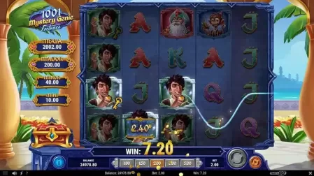 1001 Mystery Genie Fortunes slot screenshot 3