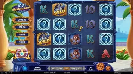 1001 Mystery Genie Fortunes slot screenshot 2
