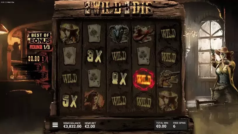 2 Wild 2 Die slot screenshot 8
