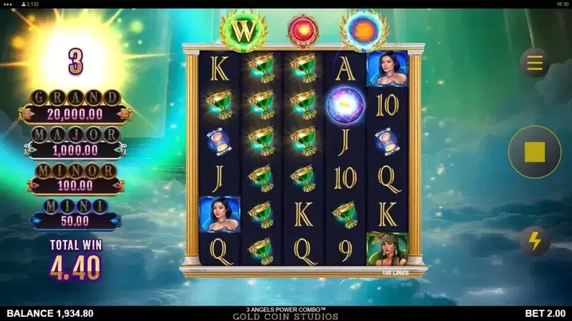 3 Angels Power Combo slot screenshot 6