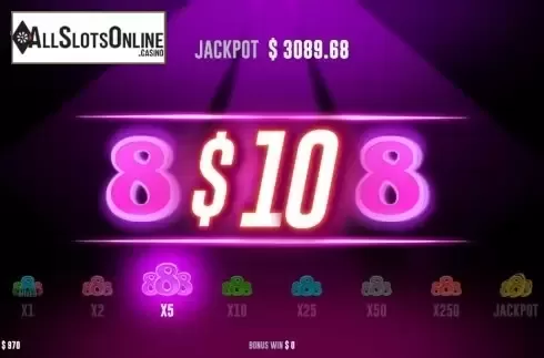 Bonus Game. 888 Deluxe from Woohoo