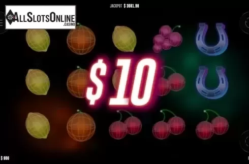 Win Screen. 888 Deluxe from Woohoo