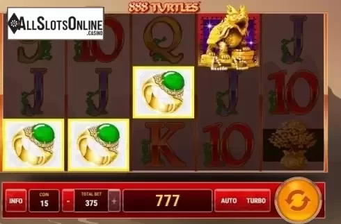Win Screen 2. 888 Turtles from Skywind Group