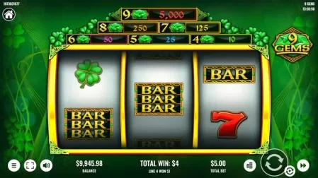 9 Gems slot screenshot 4