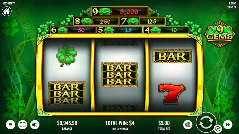 9 Gems slot screenshot 4