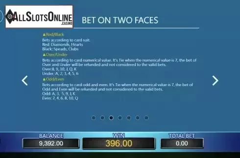 Paytable 3