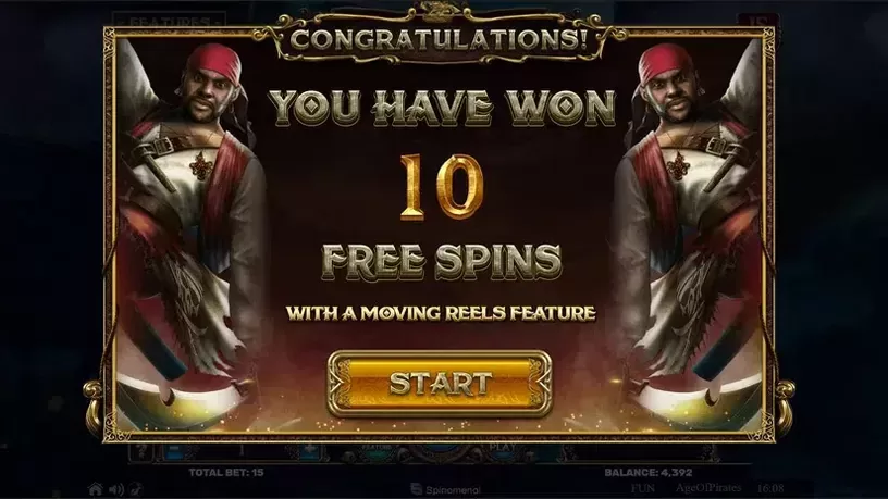 Age of Pirates 15 Lines slot screenshot 4