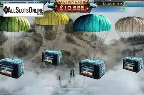 Game Screen. Airfighter from Allbet Gaming