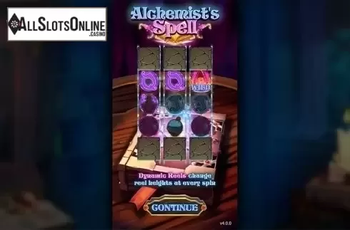 Intro screen. Alchemist's Spell (GamePlay) from GamePlay