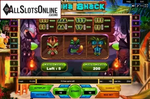 Bonus Game. Aloha Shack from Platin Gaming