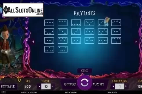 Paylines. Bad Monsters from Gamshy