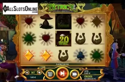 Win screen 4. Betrick Son Of A Leprechaun from Spinmatic