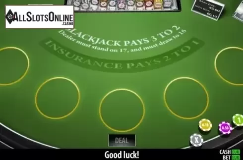 Game screen. BlackJack (World Match) from World Match