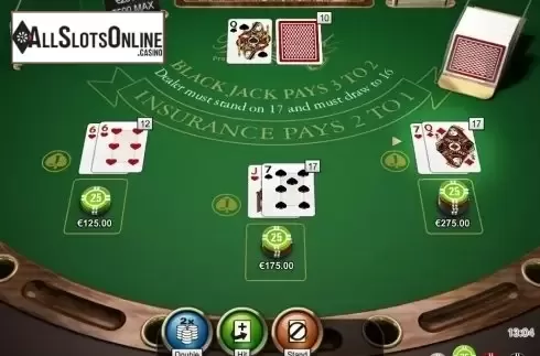 Game Screen. Blackjack Professional Series High Limit from NetEnt