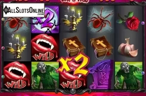 Reel Screen. Bloody Vampire from Octavian Gaming