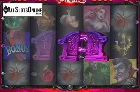Reel Screen. Bloody Vampire from Octavian Gaming