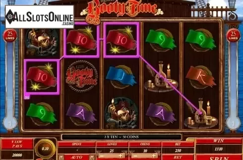 Screen6. Booty Time from Microgaming