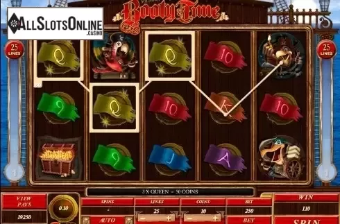 Screen8. Booty Time from Microgaming