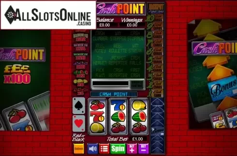 Reel Screen. Cash Point from Betdigital