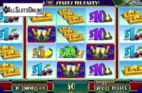Win Screen2. Champagne Party from Incredible Technologies