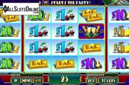 Win Screen 4. Champagne Party from Incredible Technologies