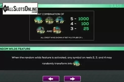 Paytable 3. Chicago The Musical from High 5 Games