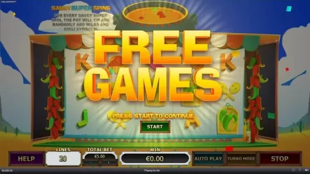 Chili Eruption Thundershots slot screenshot 3