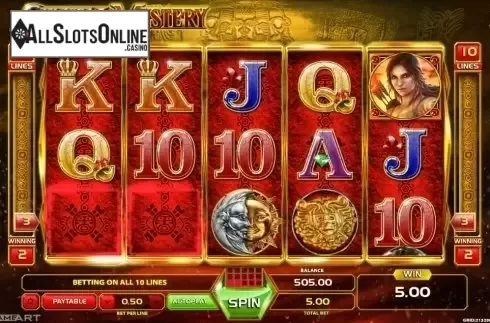 Win Screen . Crystal Mystery from GameArt