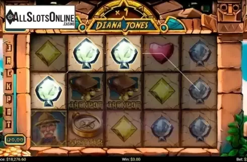 Win Screen 2. Diana Jones from Mobilots