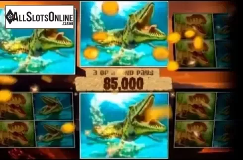 Reels screen. Dino Dollars from High 5 Games