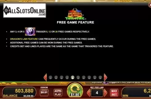 Free Games screen