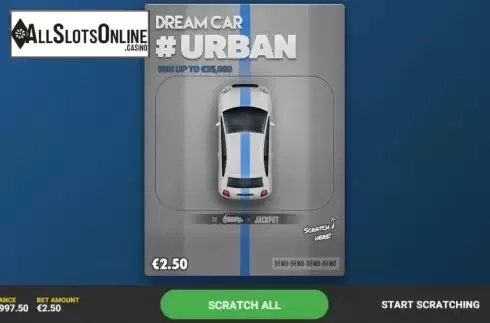 Game Screen 1. Dream Car Urban from Hacksaw Gaming