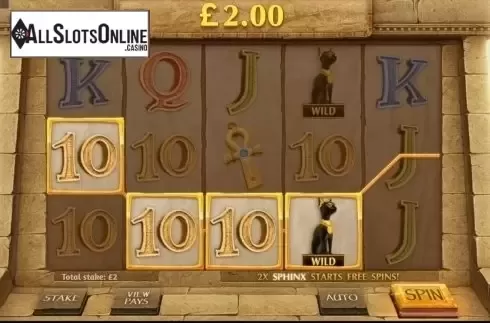 Screen5. Egyptian Wilds from Cayetano Gaming