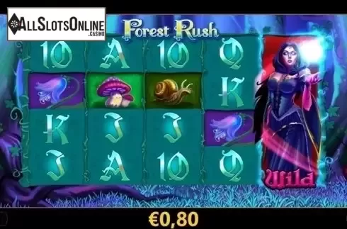 Win Screen. Forest Rush from Cayetano Gaming