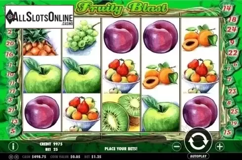 Game Workflow screen. Fruit Slot (Pragmatic) from Pragmatic Play