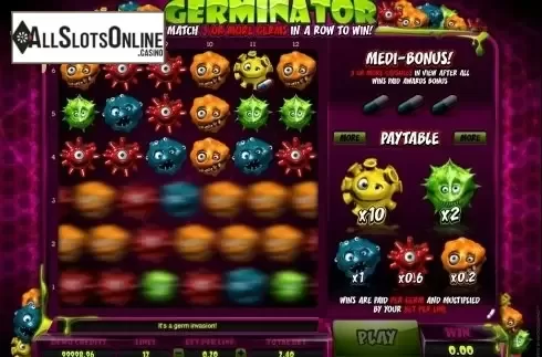 Screen6. Germinator from Microgaming