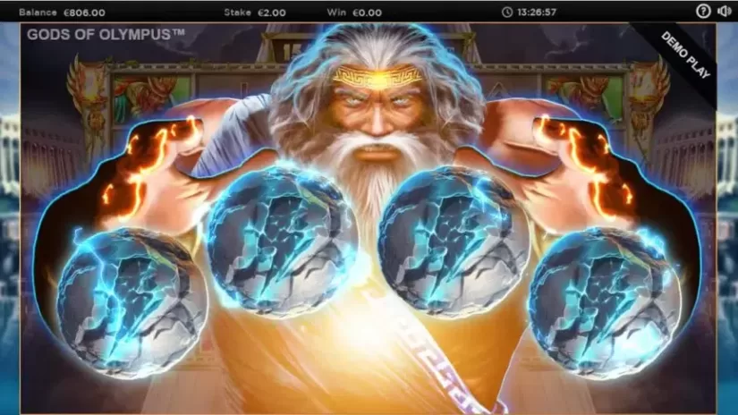Gods of Olympus Megaways slot screenshot 5