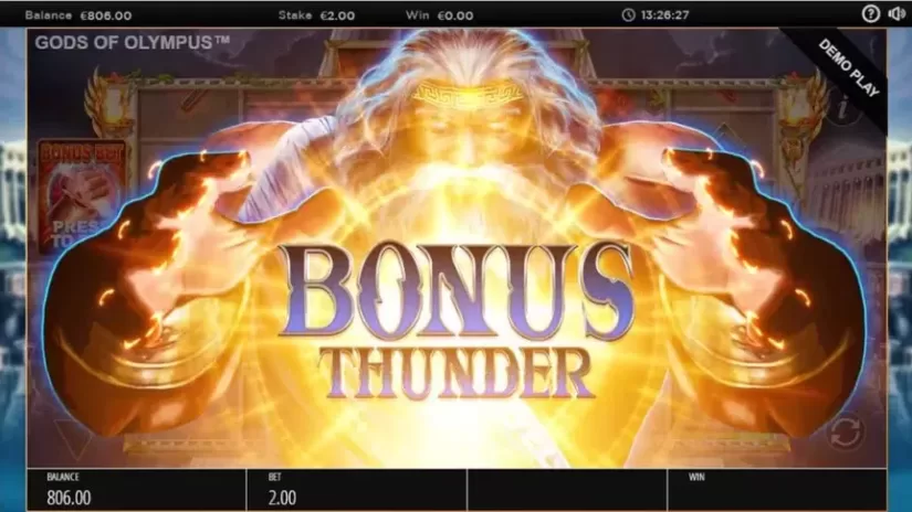 Gods of Olympus Megaways slot screenshot 4